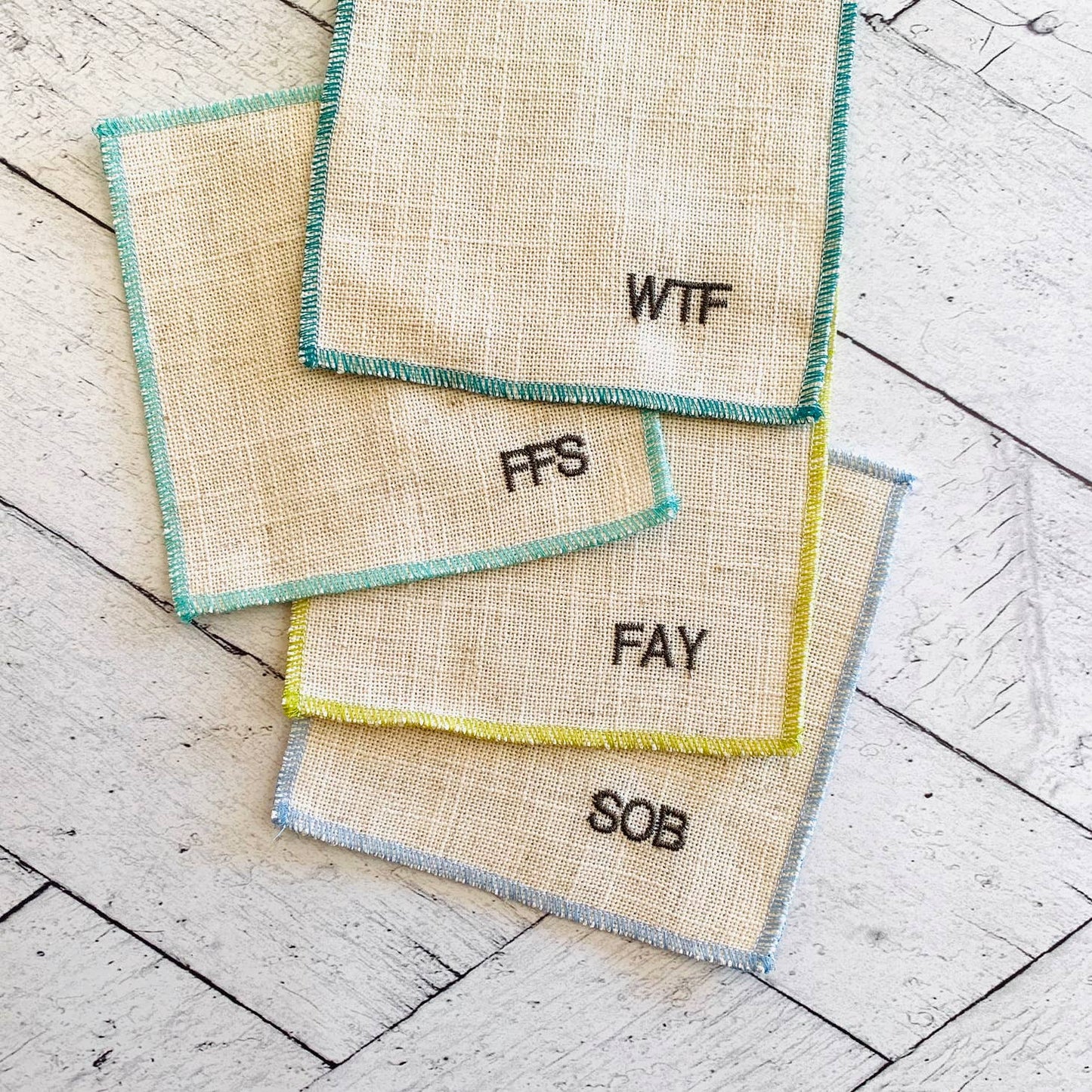 Sweary Cocktail Napkins (set of 4)