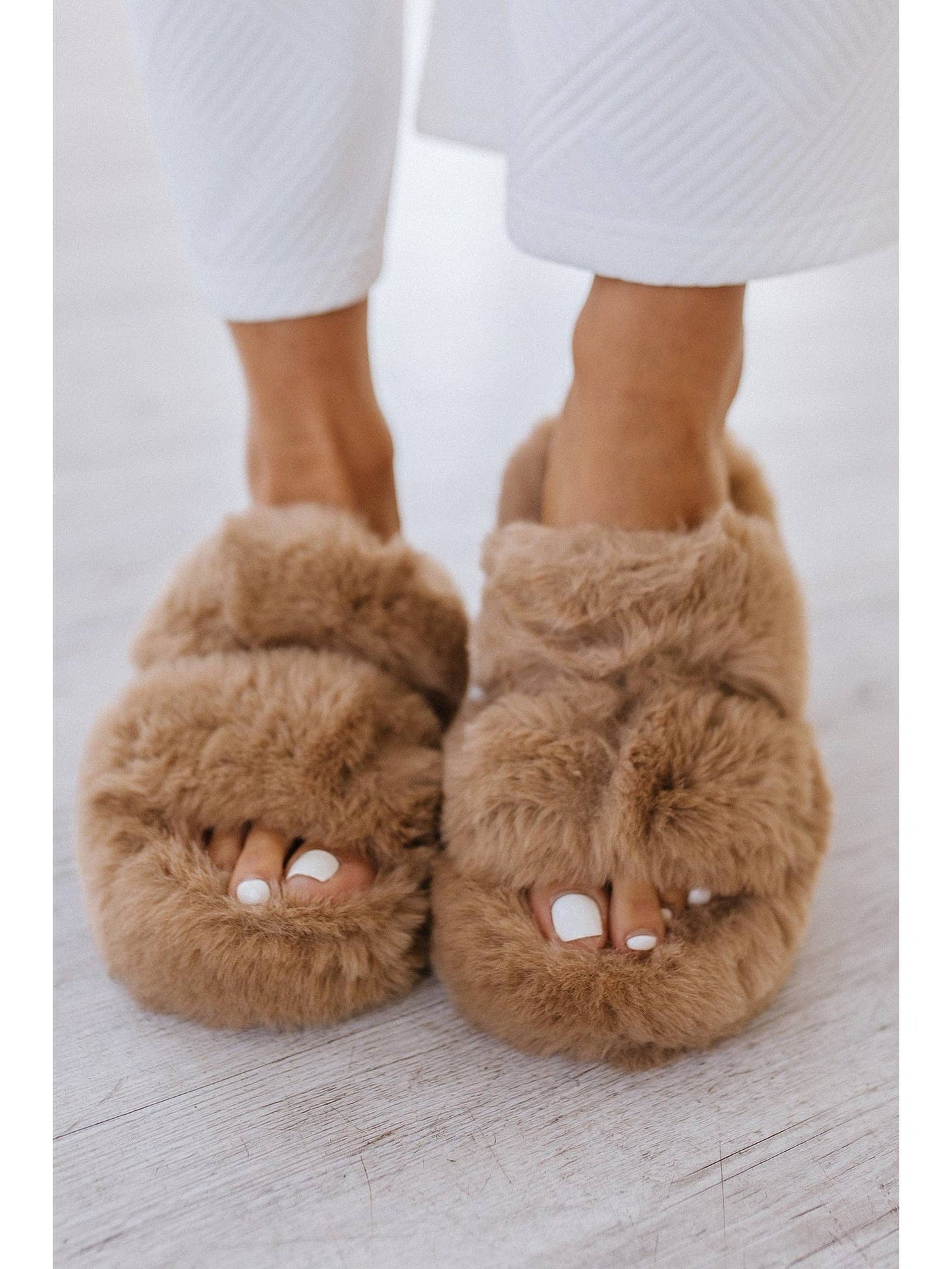 Flynn Furry Slippers SALE