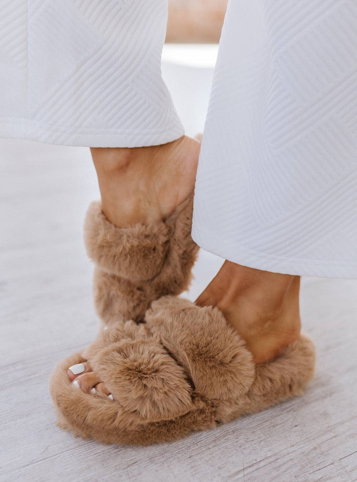 Flynn Furry Slippers SALE