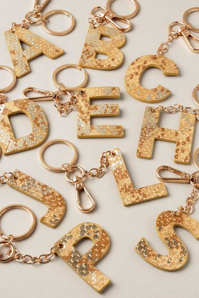 Letter Keychains SALE